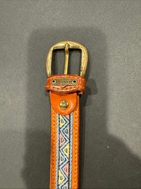 Original El CAMPERO Top quality Hide Embroidered Belt